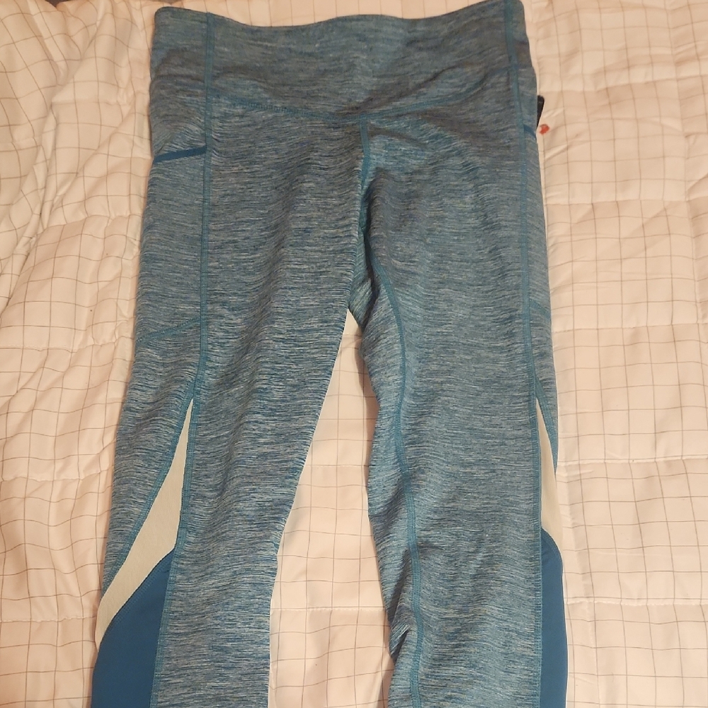 Champion Blue and White Leggings